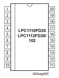 LPC1110FD20 image