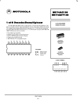 MC74AC138ML2 image