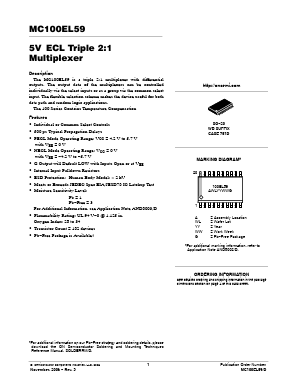 MC100EL59 image