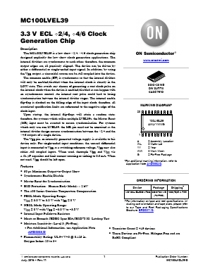 MC100LVEL39 image