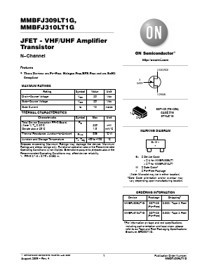 MMBFJ309LT1G image