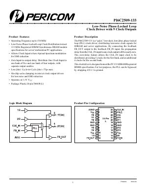 PI6C2509-133 image