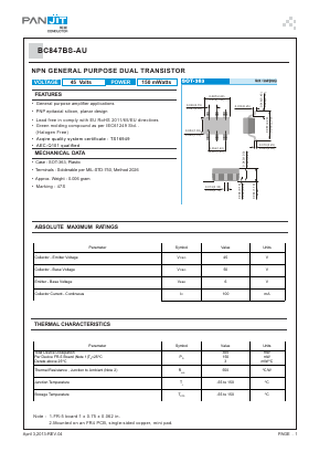 BC847BS-AU image