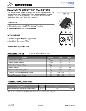 MMDT3906T image