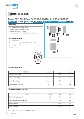 MMDT3906TB6 image