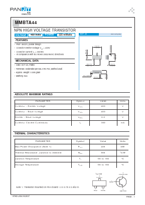 MMBTA44 image