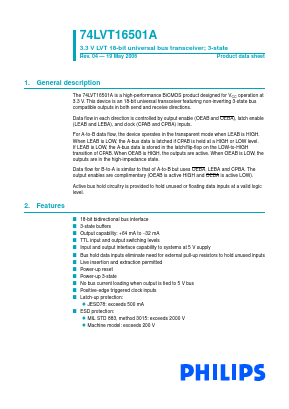 74LVT16501A image