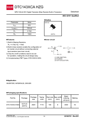 DTC143XCAHZG image