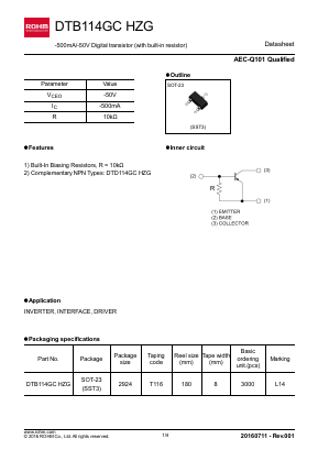 DTB114GCHZG image