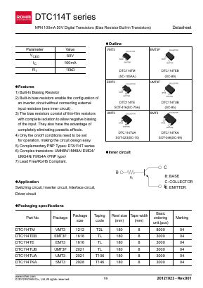 DTC114TE image