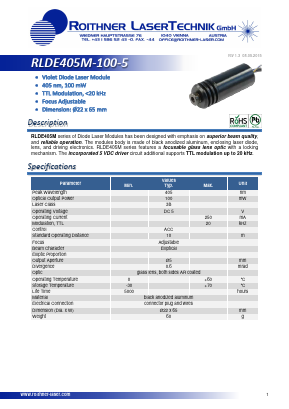 RLDE405M-100-5 image