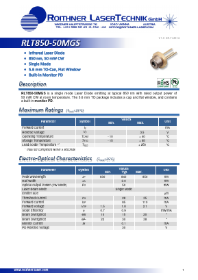 RLT850-50MGS image