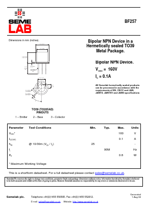 BF257 image