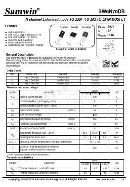 SW6N70DB image