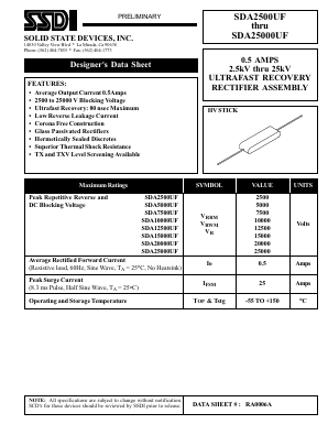 SDA25000UF image