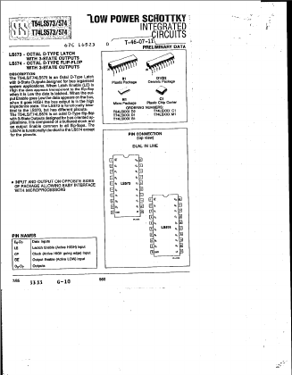 T74LS573 image