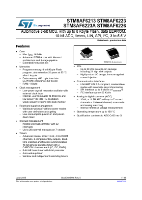 STM8AF6213 image