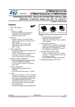 STM8AF6226 image