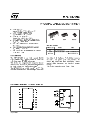 M74HC7294 image