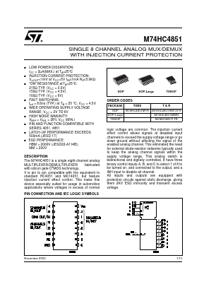 M74HC4851 image