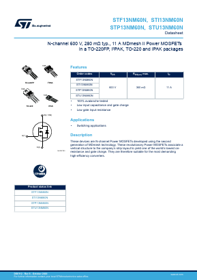 STP13NM60N image
