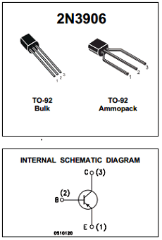 2n3906 transistor datasheet pdf
