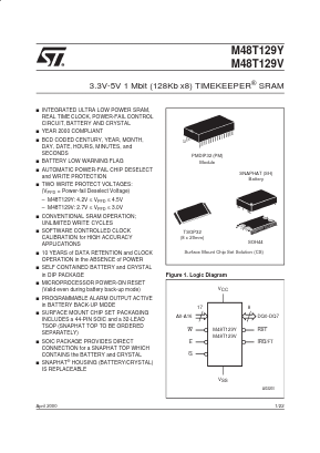 M48T129V image