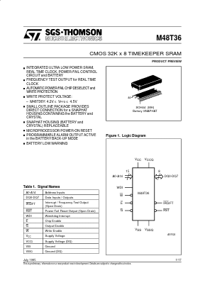 M48T36 image