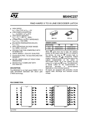 M54HC237D1 image