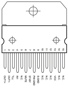 TDA7266M image