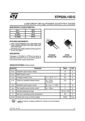 STPS20L15D image