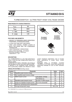 STTA806G image