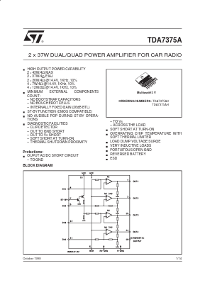 TDA7375A image