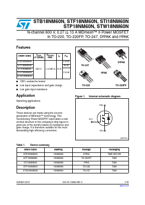 STB18NM60N image