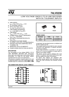 74LVX238M image