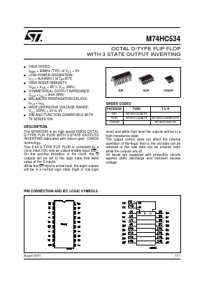 M74HC534RM13TR image