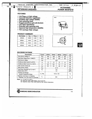 IRF450 image