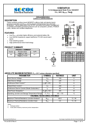 SSRF60N10 image