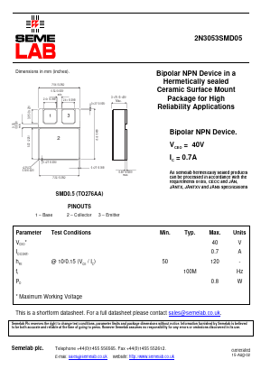 2N3053SMD05 image