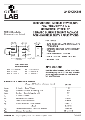 2N3700DCSM image