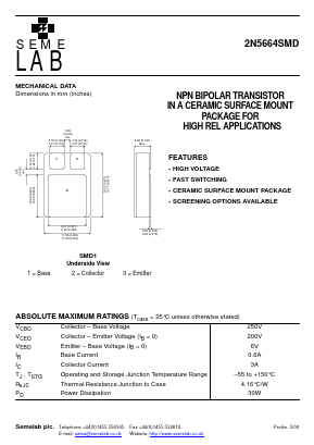 2N5664SMD image