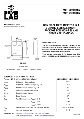 2N5152SMD05 image