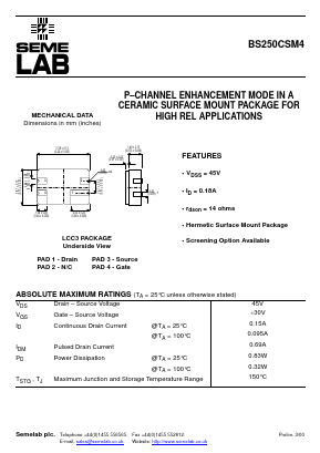 BS250CSM4 image