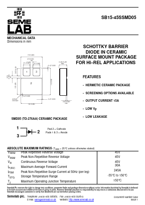 SB15-45SSMD05 image