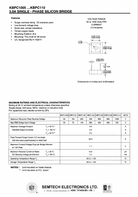 KBPC1005 image