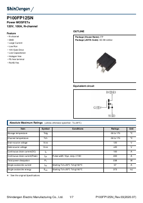 P100FP12SN image