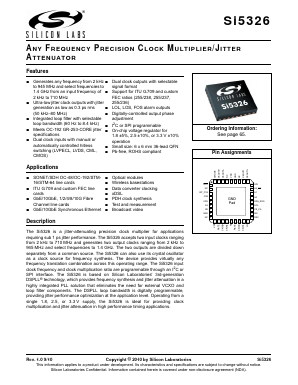 SI5325/26-EVB image