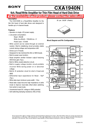 CXA1940N image