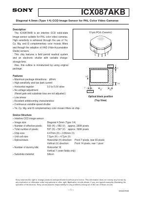 ICX087AKB image