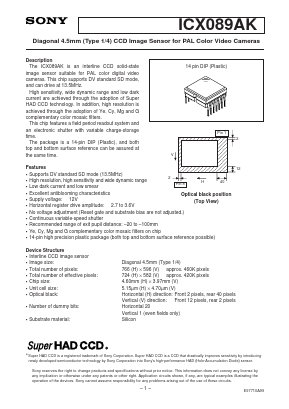 ICX089AK image